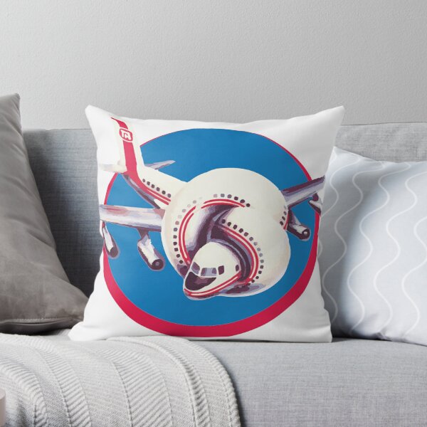 Airplane! Movie Throw Pillow by JackCarter2501