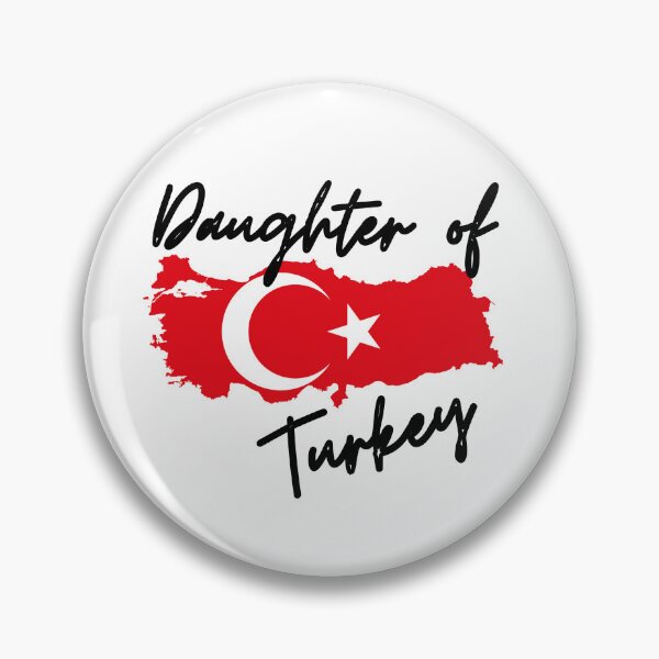 Item preview, Daughter of Turkey Map Flag designed and sold by NovawayDirect.