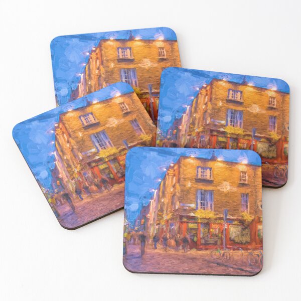 Item preview, Temple bar area in Dublin designed and sold by Photopat.