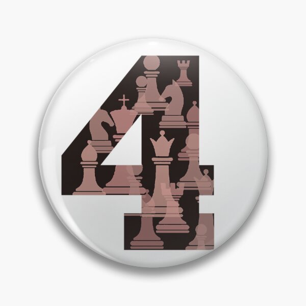 Item preview, Chess number four designed and sold by deedeeps.