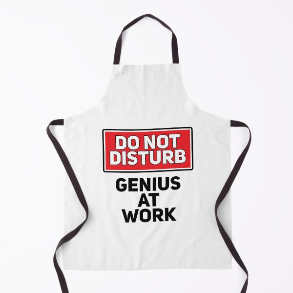Item preview, Do not disturb - Genius At Work designed and sold by DimensionFour.