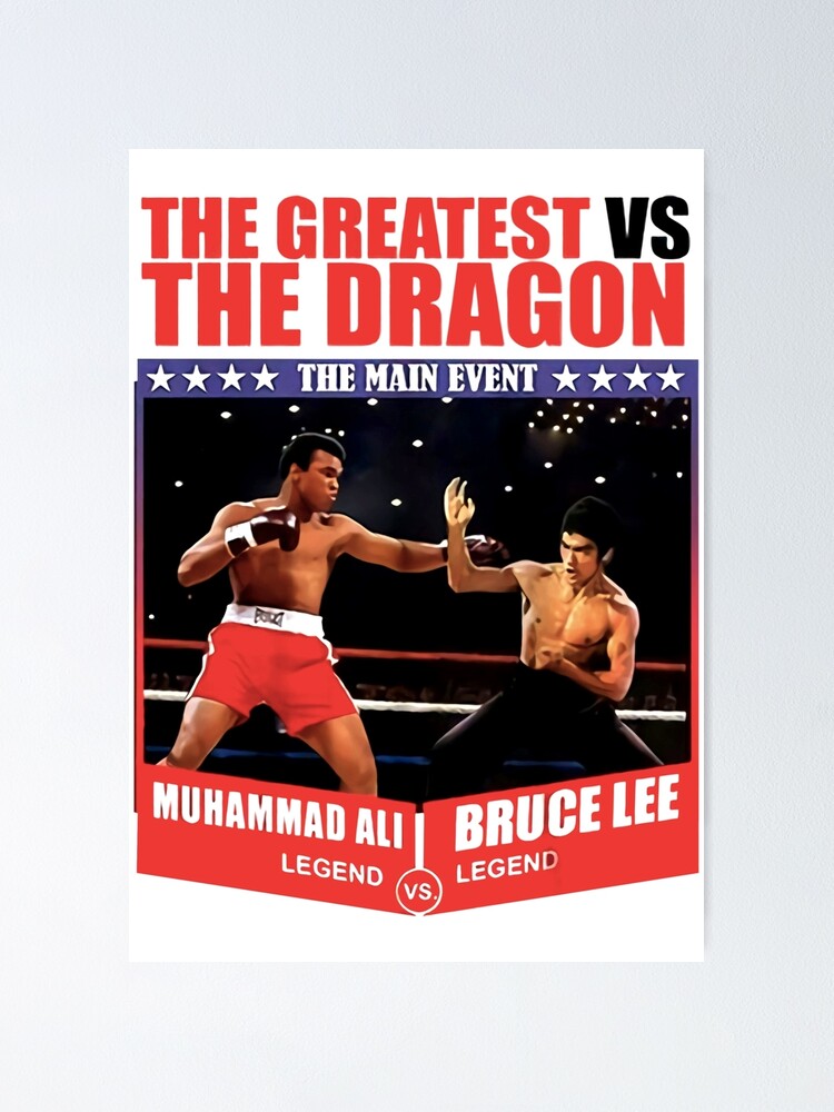 The Greatest Vs The Dragon, Muhammad Ali Vs Bruce Lee, Legend Vs Legend ...