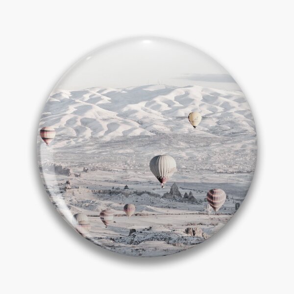Item preview, Hot Air Balloons in Snow scene. designed and sold by superbling.