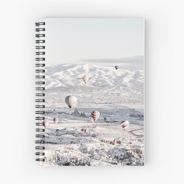 Item preview, Hot Air Balloons in Snow scene. designed and sold by superbling.