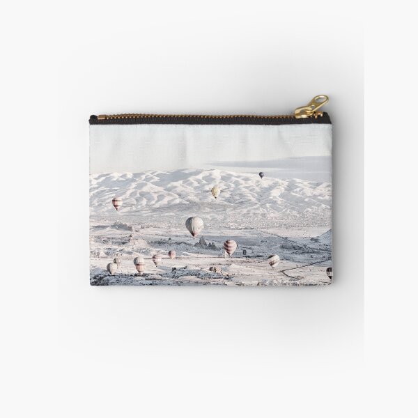 Item preview, Hot Air Balloons in Snow scene. designed and sold by superbling.