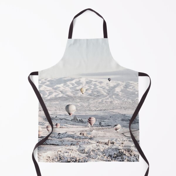Item preview, Hot Air Balloons in Snow scene. designed and sold by superbling.
