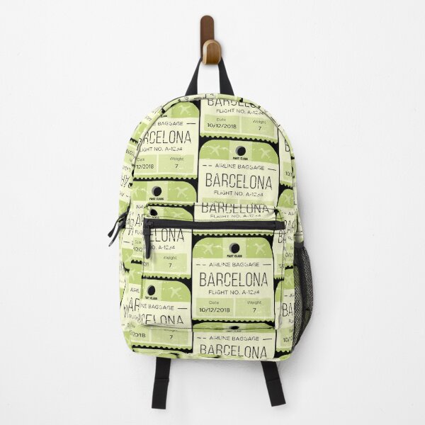 Item preview, Barcelona Spain luggage tag designed and sold by Travellerz.