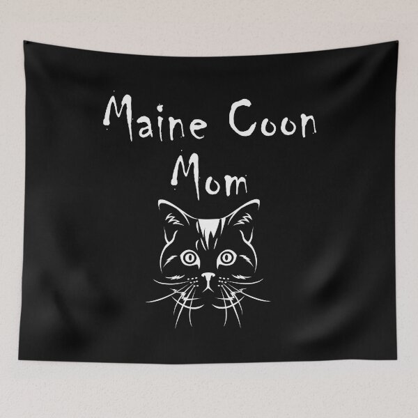 Aperçu de l'œuvre Maman Maine Coon Sticker créée et vendue par Bradlog.