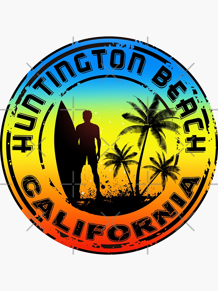 "Surfing HUNTINGTON BEACH CALIFORNIA Surf Surfer Surfboard Waves Ocean