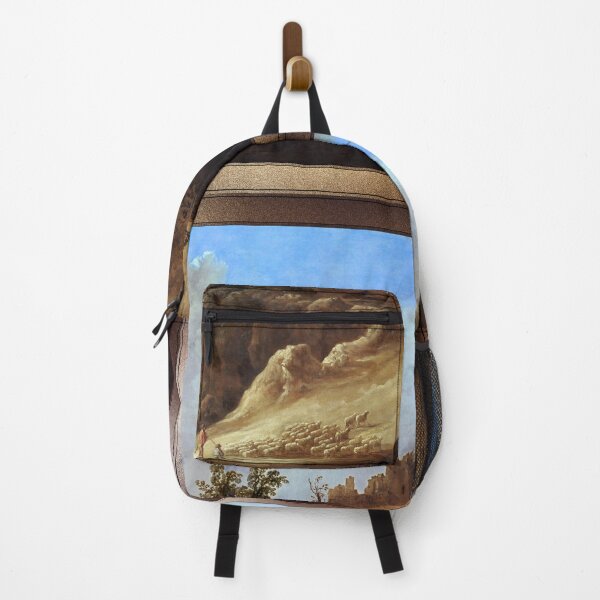 Item preview, Mountainous Landscape With The Ruins Of A Castle by Aelbert Cuyp designed and sold by Xzendor7 Digital Art Creations.