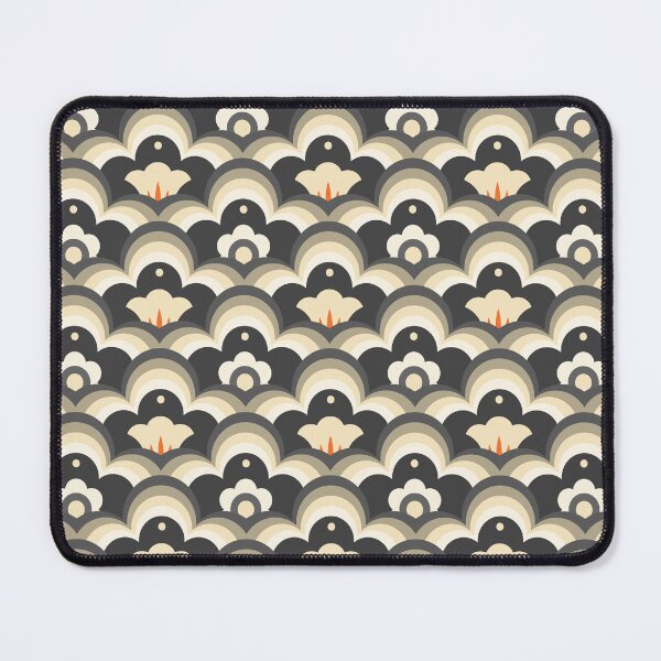 Item preview, Blomma, Vintage Flower and Rainbow Pattern in Retro Color Style designed and sold by BesanoStyle.