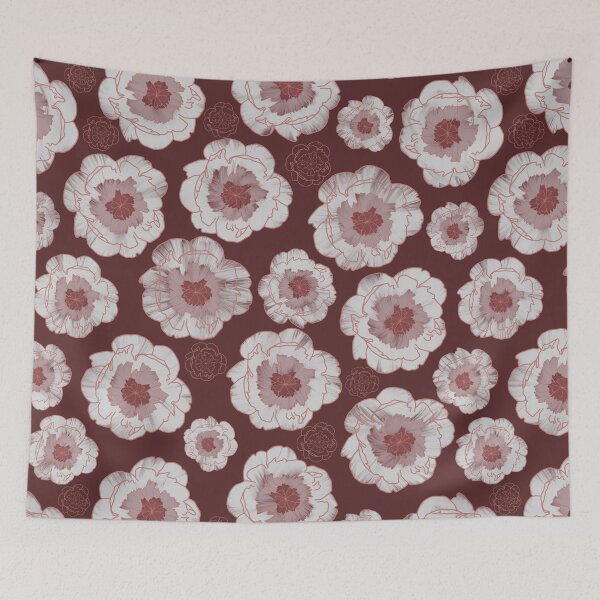 Item preview, Burgundy Peonies designed and sold by DesignsByJaycee.