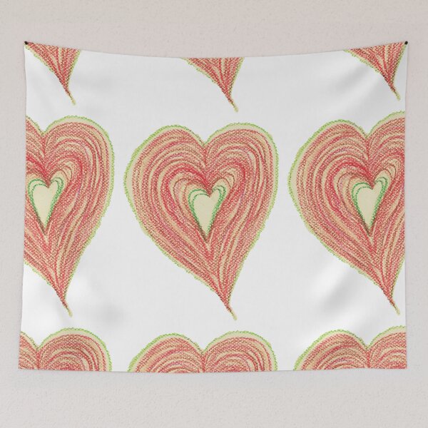 Item preview, Red Pastel Heart designed and sold by KazM.