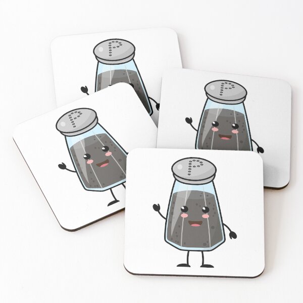 Item preview, Kawaii Pepper Shaker: BFF or couple's costume designed and sold by Happy Puppy Print On Demand.