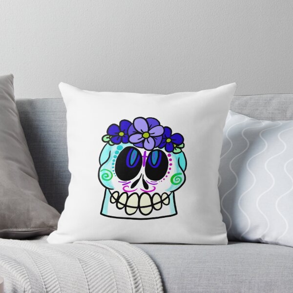 Item preview, Day of the Dead Skull designed and sold by ArtyandFluffle.
