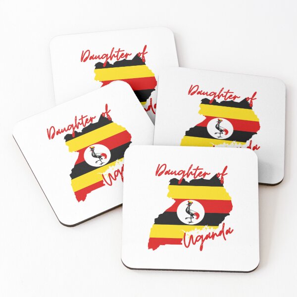 Item preview, Daughter of Uganda Map Flag designed and sold by NovawayDirect.