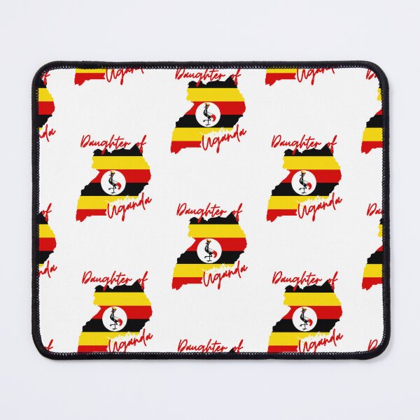 Item preview, Daughter of Uganda Map Flag designed and sold by NovawayDirect.