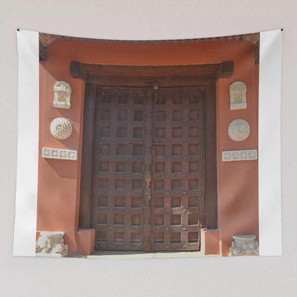 Item preview, Beautiful entrance/ wooden door design/Kutch/India designed and sold by VeenaNair23.