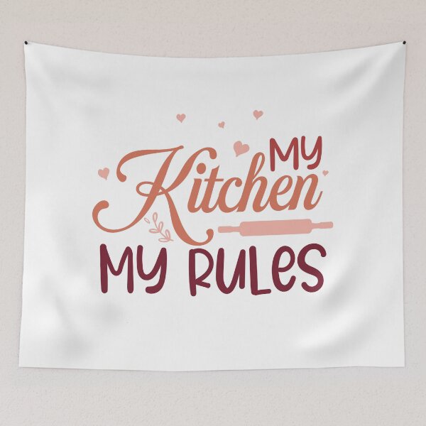 Item preview, MY KITCHEN MY RULES designed and sold by Valifer.