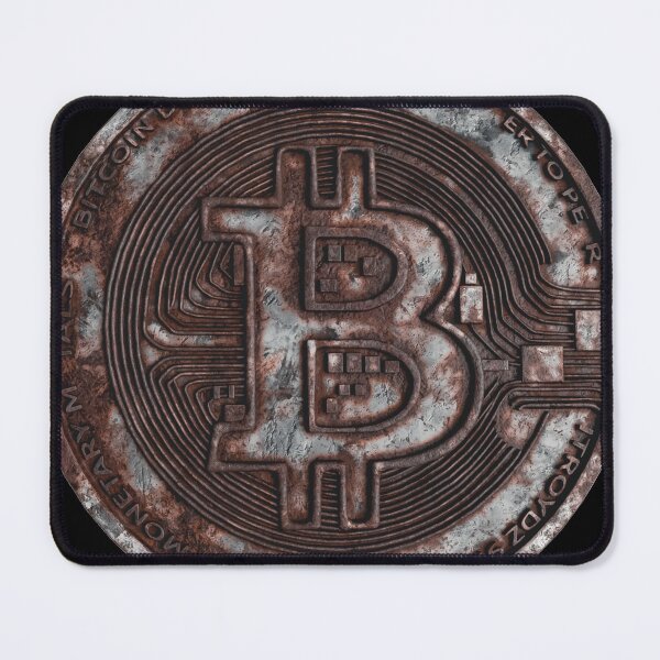 Item preview, Rusty Bitcoin coin designed and sold by SocialMonster.