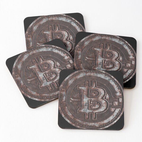 Item preview, Rusty Bitcoin coin designed and sold by SocialMonster.