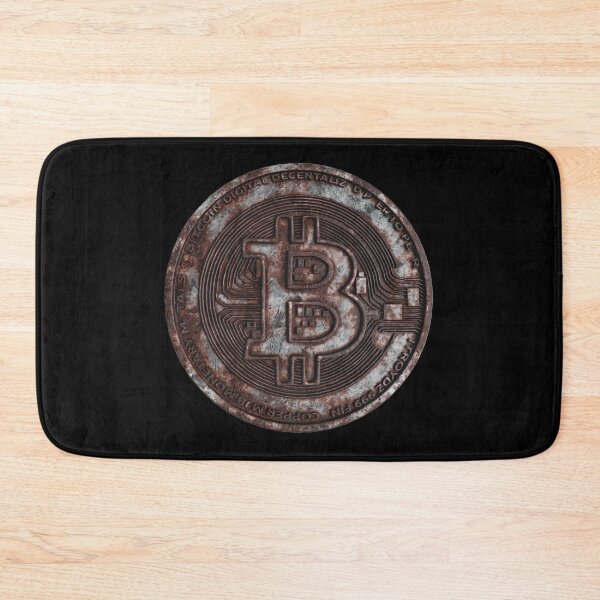 Item preview, Rusty Bitcoin coin designed and sold by SocialMonster.