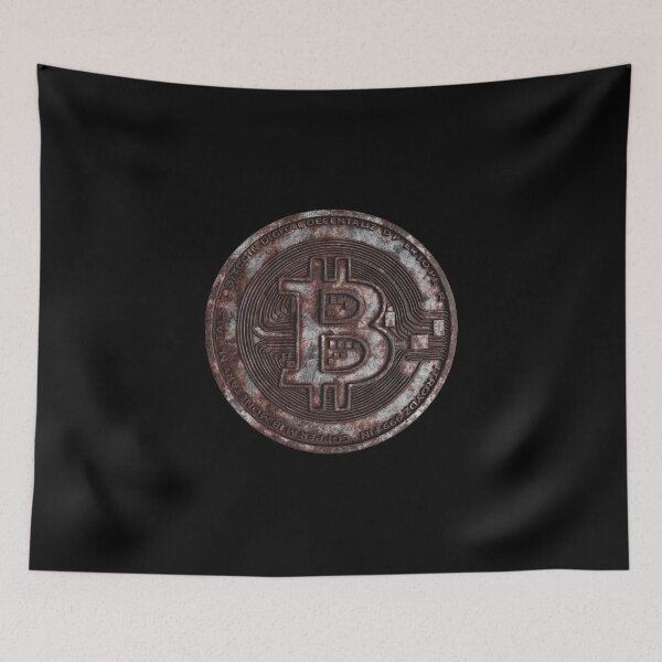 Item preview, Rusty Bitcoin coin designed and sold by SocialMonster.