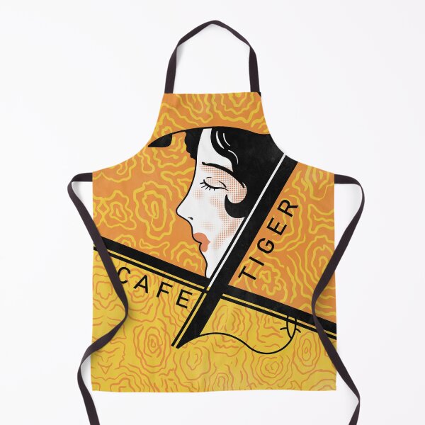 Item preview, Cafe Tiger Vintage Japanese Matchbox Design designed and sold by rogue-design.