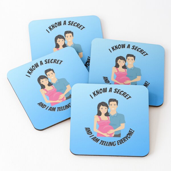 Item preview, I know a secret and i am telling everyone, I am pregnant. designed and sold by Yerral.