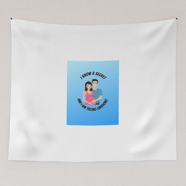 Item preview, I know a secret and i am telling everyone, I am pregnant. designed and sold by Yerral.