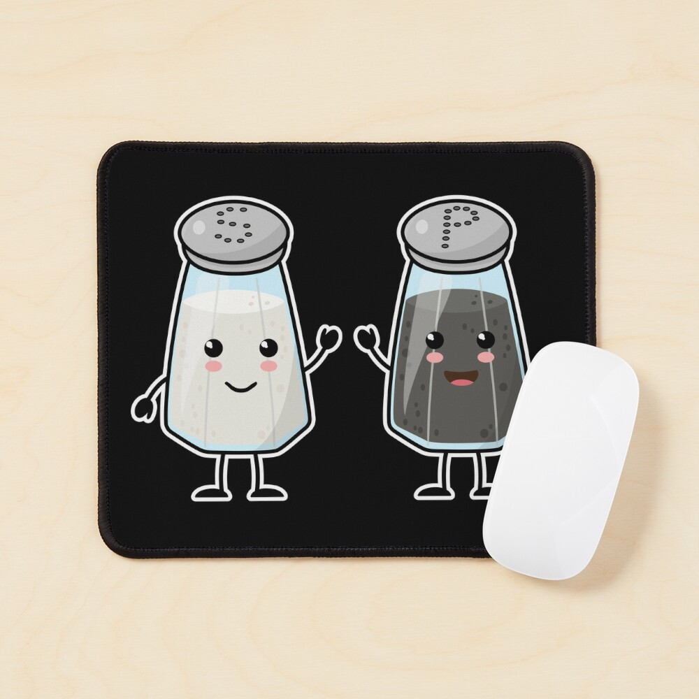 Kawaii Salt & Pepper Shakers: Best Friends Forever Poster for Sale by  PanosTsalig