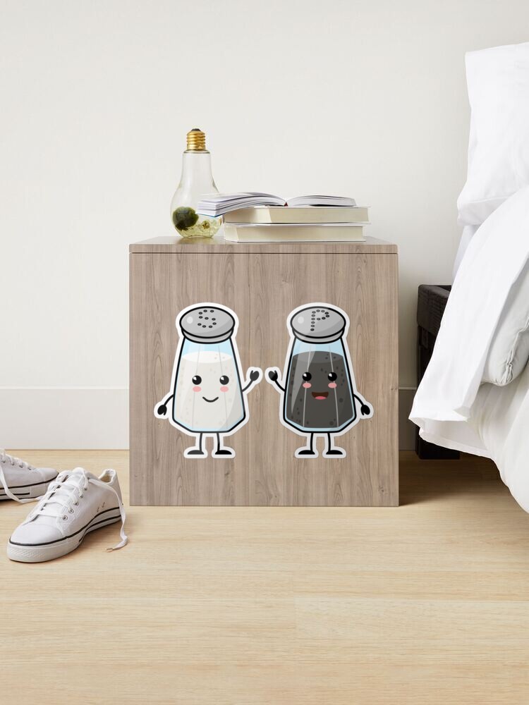 Kawaii Salt & Pepper Shakers: Best Friends Forever Art Board Print for  Sale by PanosTsalig