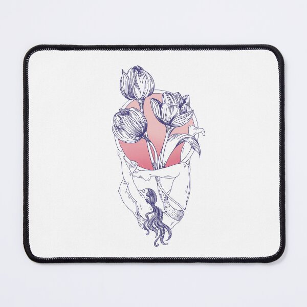 Item preview, Aerial Hoop Lyra - Tulip Design - Tattoo Inspired designed and sold by cristicreative.