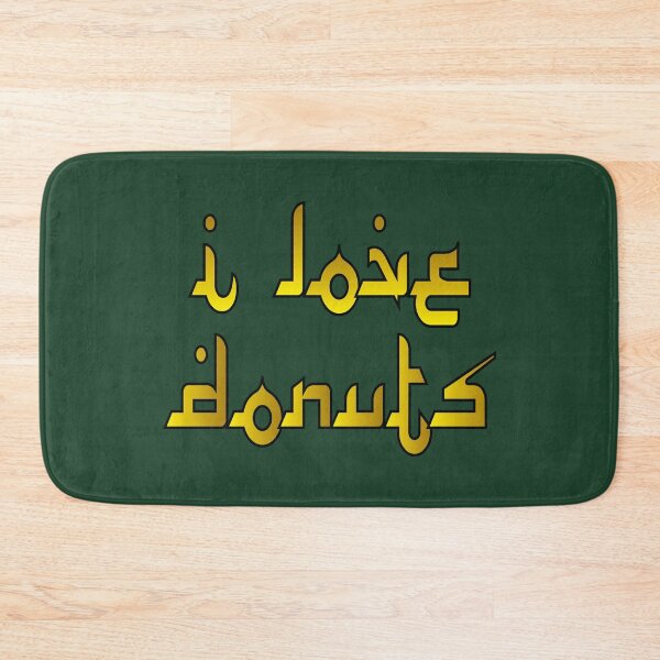 Item preview, I love donuts in Arabic typography designed and sold by Donutlovers.