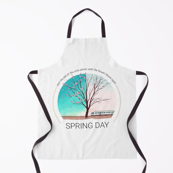 Item preview, Spring Day (Color Ver.) - BTS Song Illustration designed and sold by viioletbloom.