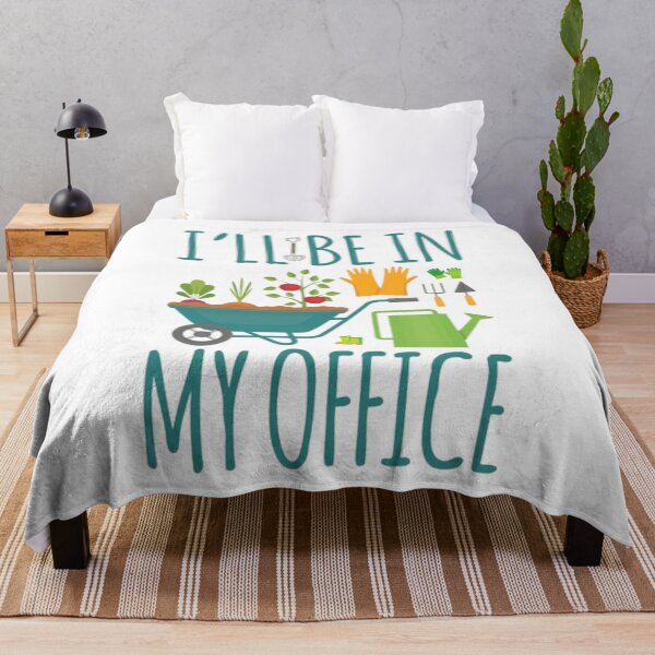 Item preview, Funny Gardening Design I'll be in My OFFICE designed and sold by Nouraoui.