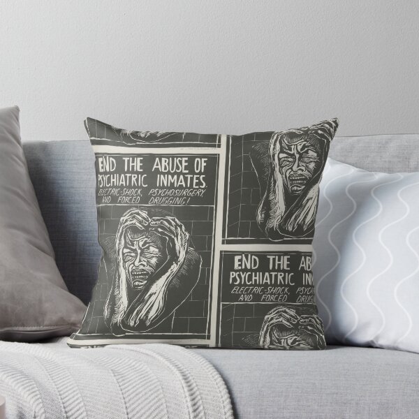Item preview, End The Abuse Of Psychiatric Inmates - Rachael Romero | Vintage American Political Art designed and sold by POSTERAMALA.