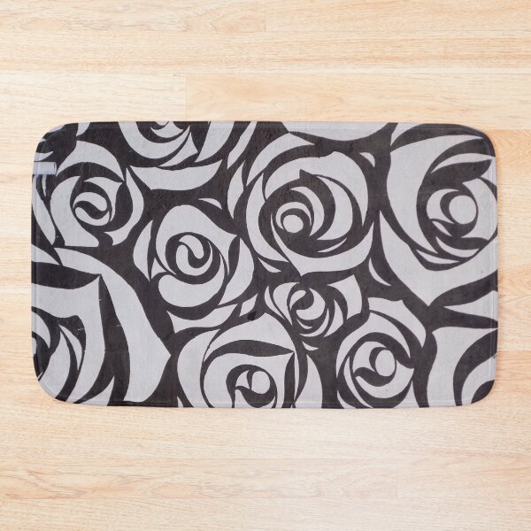 Item preview, white rose pattern designed and sold by Adeodunfaart.