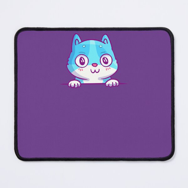 Item preview, Blue cute kitty. Cat in pocket designed and sold by AliceMarr.