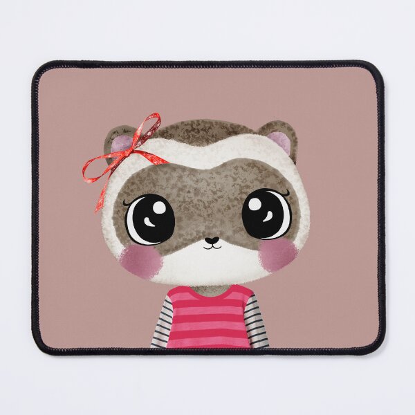 Item preview, Cute Ferret - Digital Art - D10 designed and sold by MVG designs.