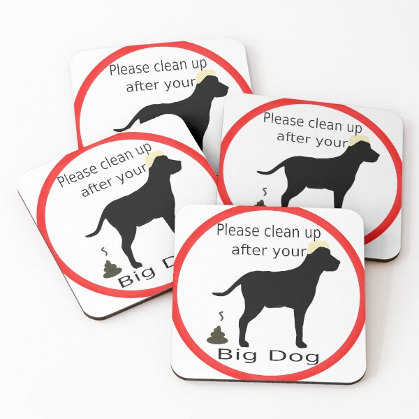 Item preview, Clean up after your Big Dog designed and sold by CottagePop.