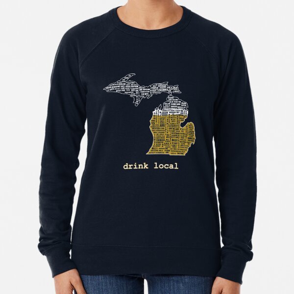 Item preview, Drink Local (MI) designed and sold by uncmfrtbleyeti.