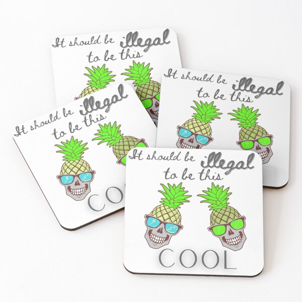 Artikelvorschau, Es sollte illegal sein, diese coole Ananas zu sein entworfen und verkauft von Vicsdesignsart.