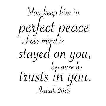 Artwork thumbnail, He Keeps You in Perfect Peace by mrcraig1234