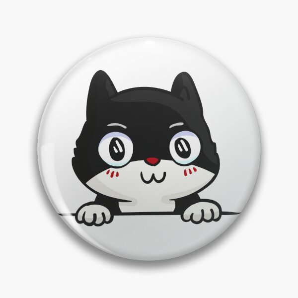 Item preview, Small black cat in pocket designed and sold by AliceMarr.