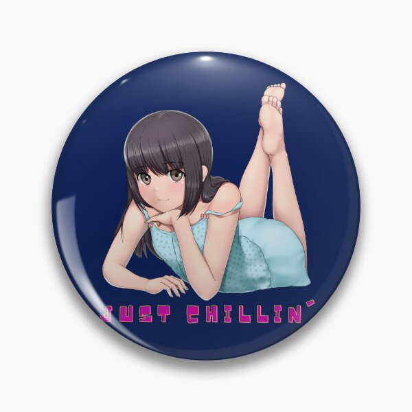 Item preview, Anime and Chill - Just Chillin' anime babe designed and sold by RandomDel.
