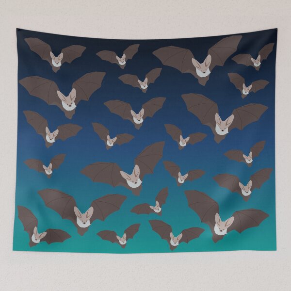Item preview, Cute Spooky Bat Pattern designed and sold by idovedesign.