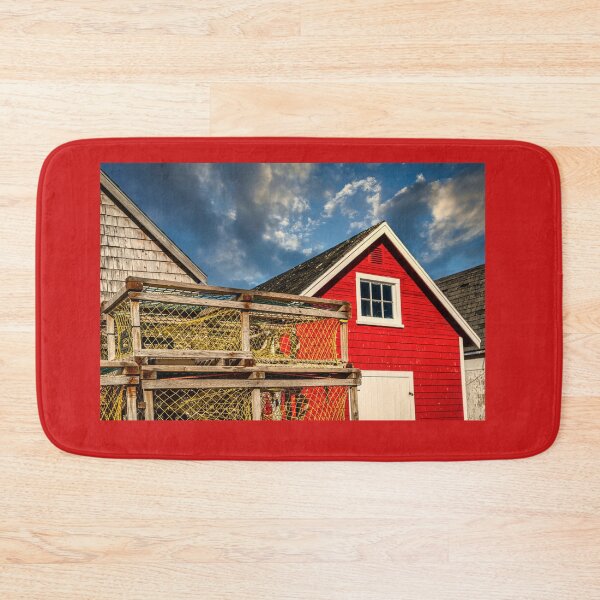 Item preview, PEI Lobster Traps on the Wharf designed and sold by onepony.