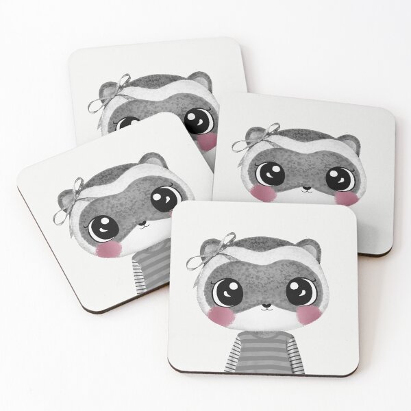 Item preview, Cute Ferret - Digital Art - D12 designed and sold by MVG designs.