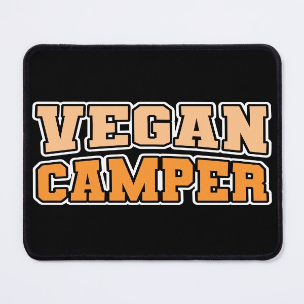 Item preview, Vegan Camper Preppy Camping Plant Based Orange designed and sold by cashewdays.